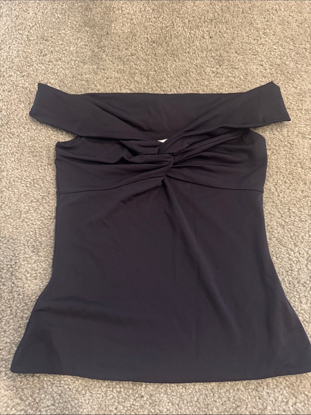 Aritzia Contour Black Ribbed Top - Picture 2 of 5